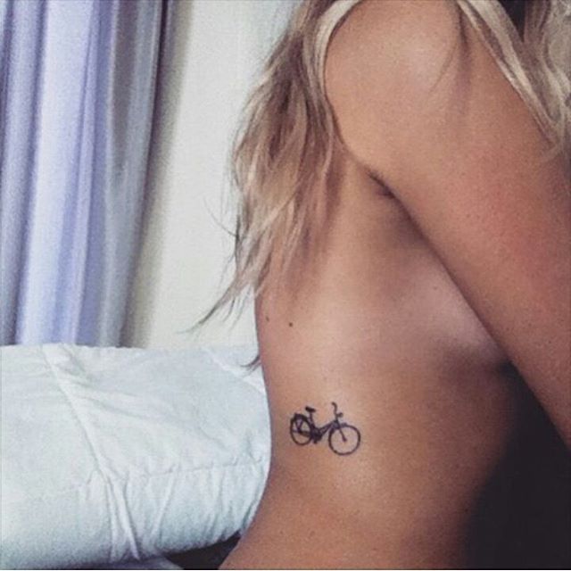 图集｜单车纹身：把自行车变成人体艺术