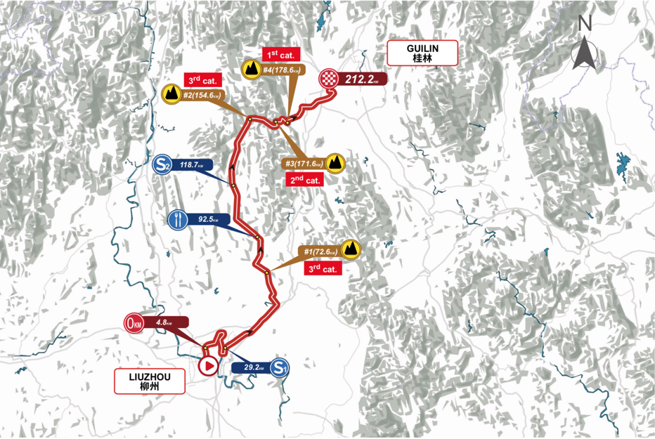 环广西 | S5 最长最美最艰难赛段 马泰·特伦汀夺单站