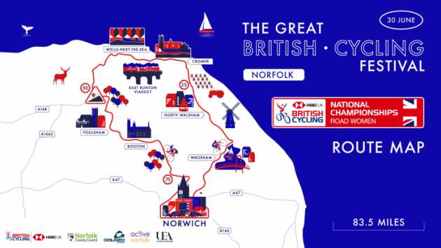 2019英国公路锦标赛将于诺福克举办