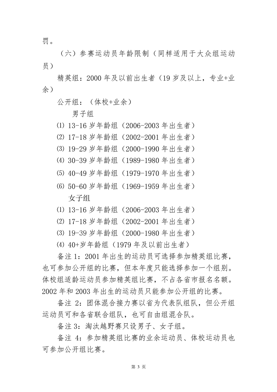 打通专业与业余 2019中国山地自行车联赛竞赛规程公布