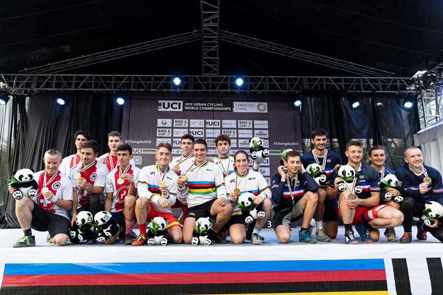 2019UCI都市自行车世锦赛在蓉举办  西班牙队夺冠