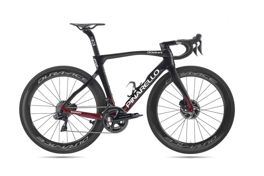 与英力士车队齐发 全内走线Pinarello Dogma F12