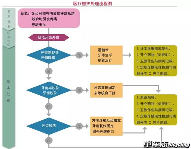 骑车摔伤牙齿怎么办？