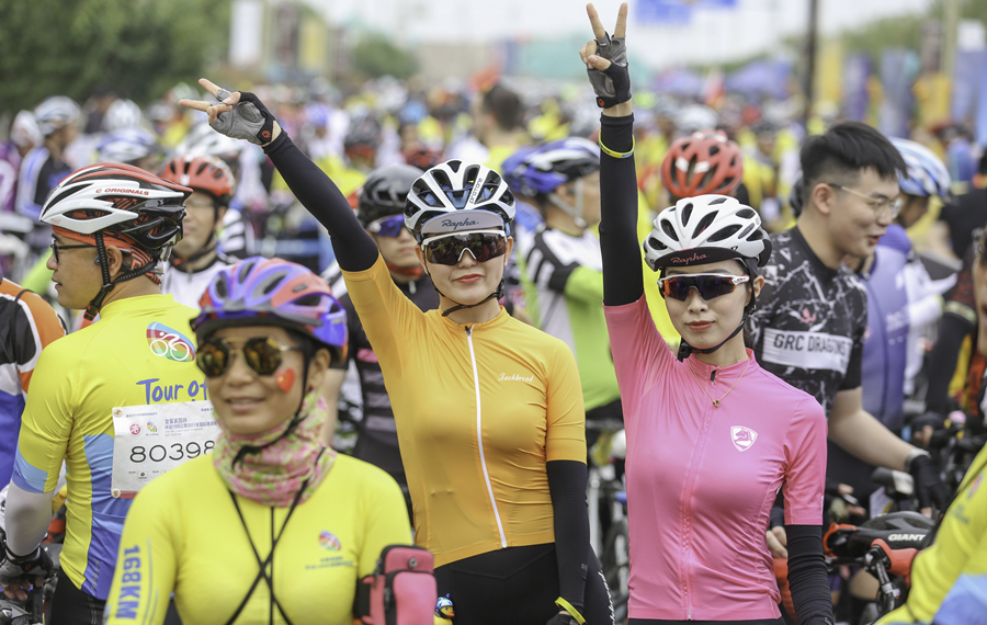 我爱骑 我爱启 千人齐聚第九届环启168KM自行车赛