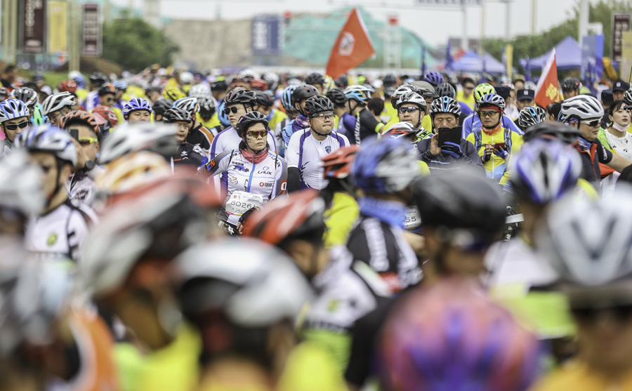 我爱骑 我爱启 千人齐聚第九届环启168KM自行车赛