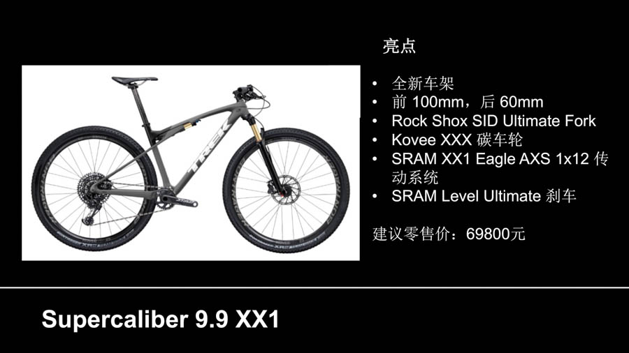 Trek发布全新Supercaliber 一款独特的山地越野车