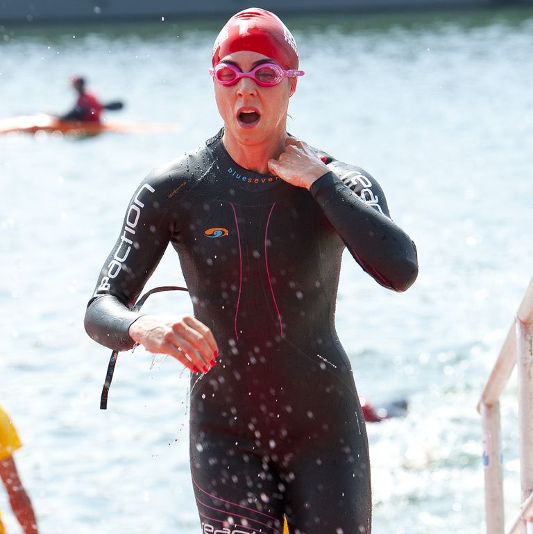 盘点爱玩铁三的明星  你与“爱豆”只差一场铁三赛