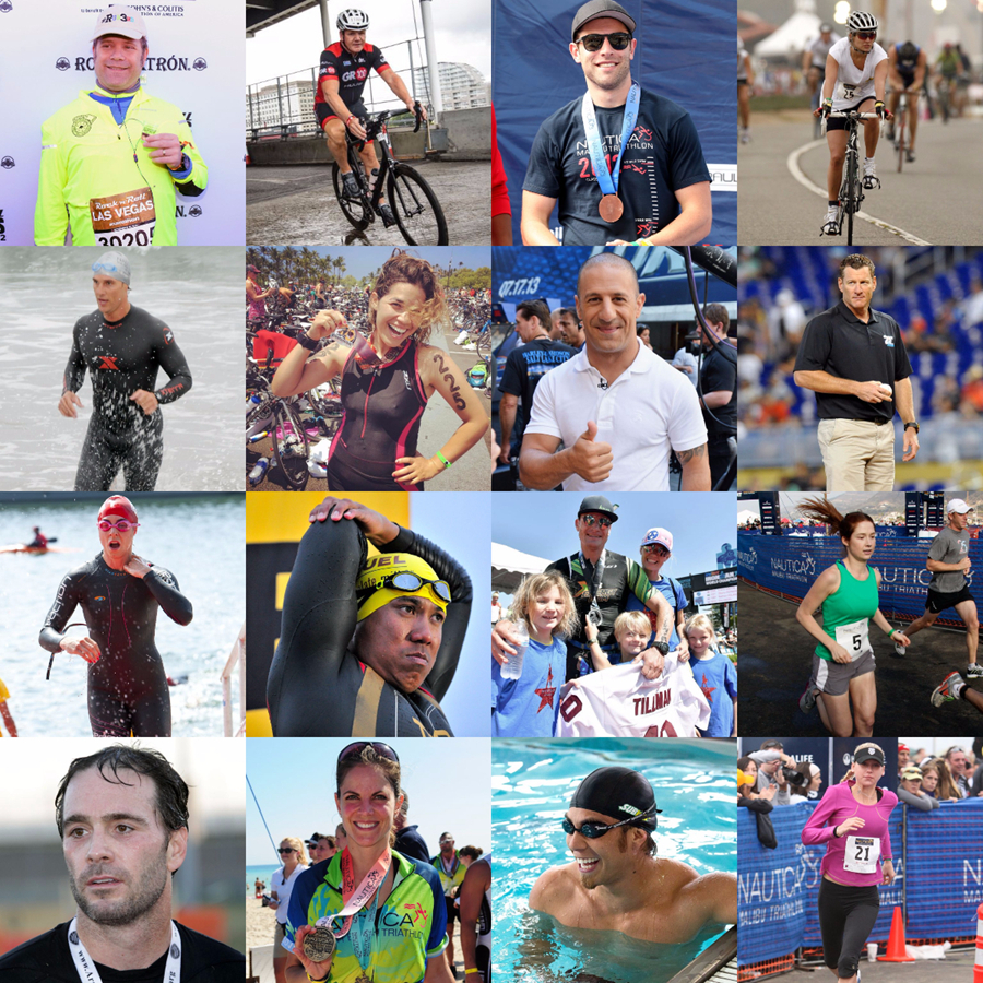 盘点爱玩铁三的明星  你与“爱豆”只差一场铁三赛