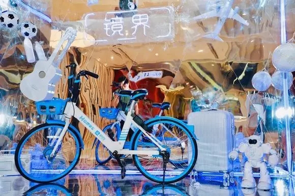 废旧单车被彻底改造 上海这个快闪艺术展火了