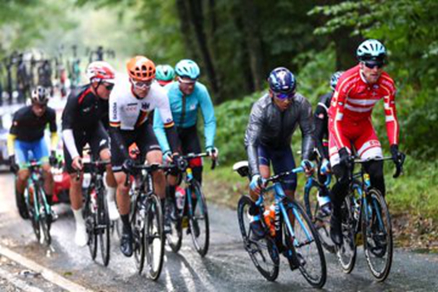 2019世锦赛男子精英赛：大爆冷！彼得森夺得彩虹衫