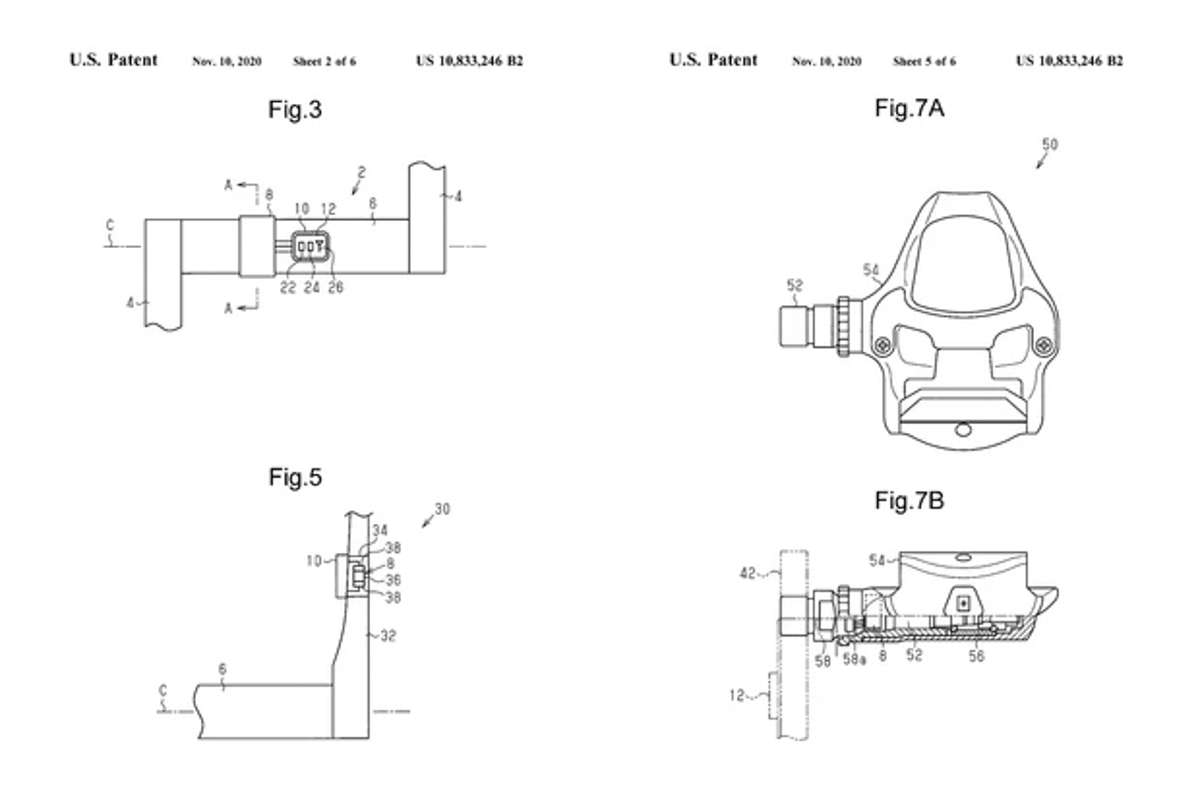 专利审查 Shimano将发布公路车功率计锁踏？
