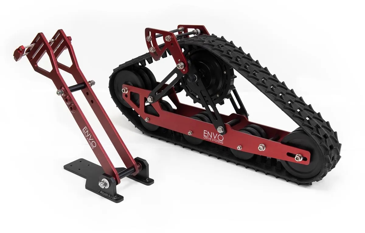 自行车改装雪地车 ENVO推出电助力改装套件