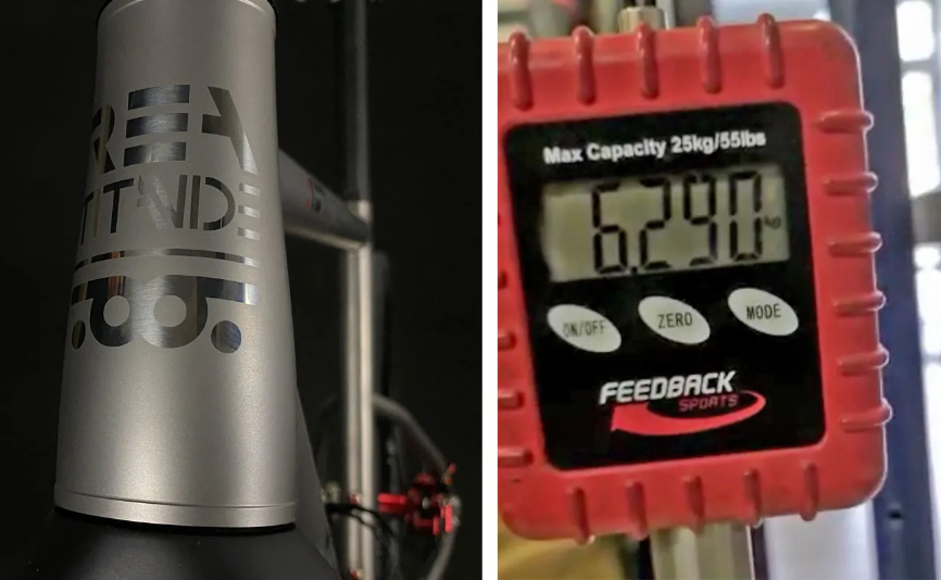 6.1Kg TRed推出REA Titanide钛合金碟刹公路