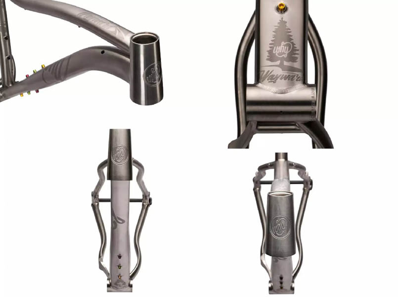 各方面都更大的29er 新款Wayward V2钛架山地