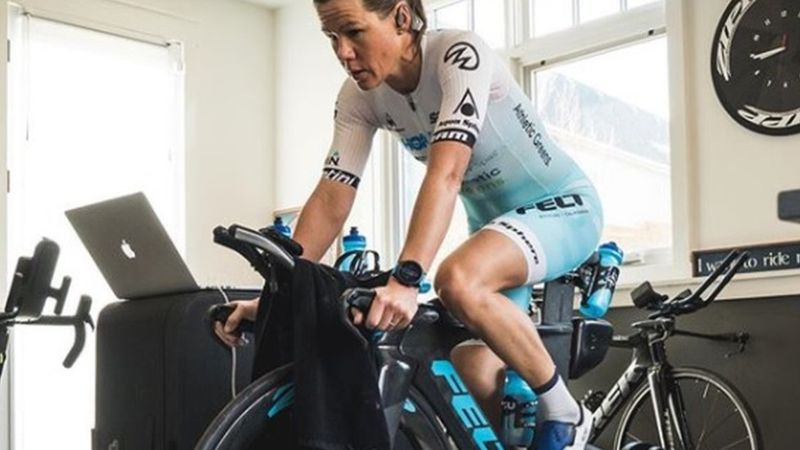 丈夫不慎扯开电源 前铁三世界冠军落败IRONMAN线上赛