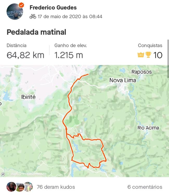 前巴西国脚骑车600公里募捐 救助新冠贫困家庭