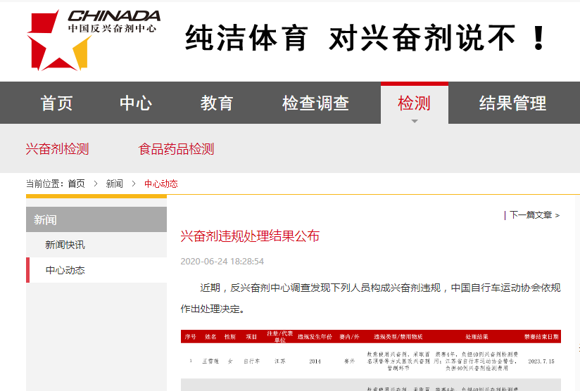 野途车坛周报｜15例！中国车坛兴奋剂违规处罚公布