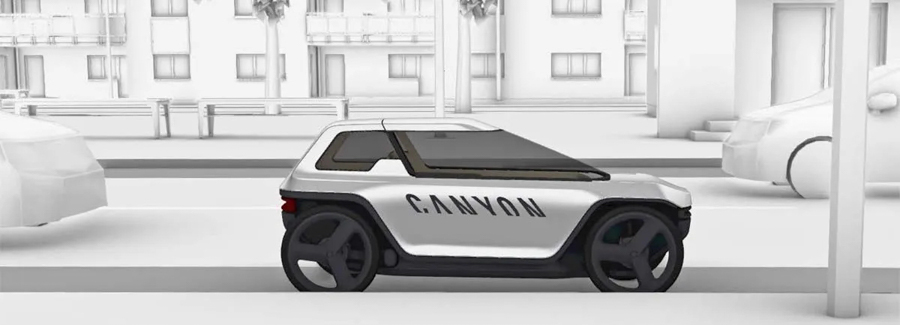 Canyon要造汽车？4轮设计还能上机动车道