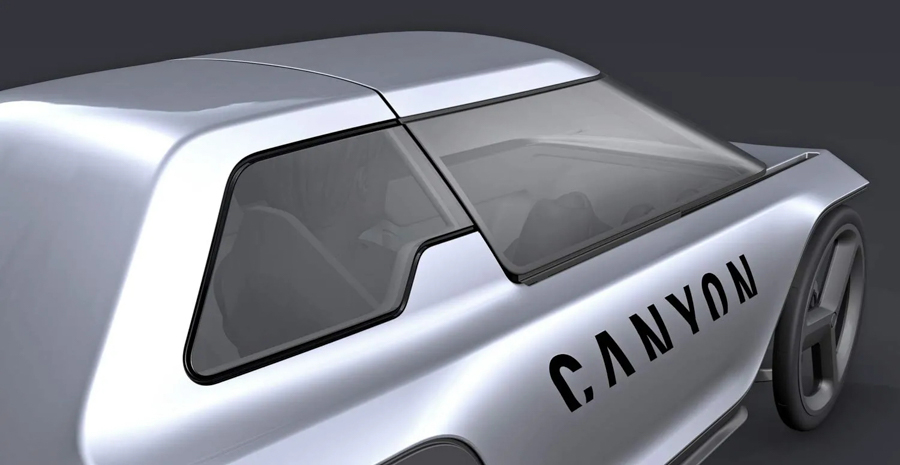 Canyon要造汽车？4轮设计还能上机动车道