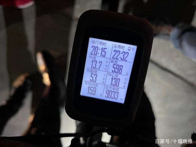 华中第一人！十堰小伙骑行超20小时 累计爬坡高度超珠峰
