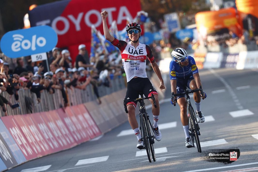 UCI公布2021年世巡赛积分榜 波加查与范弗勒腾登顶