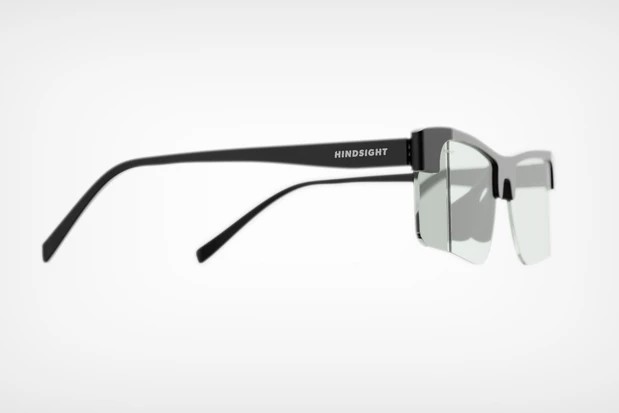 看后方不用回头 具有后视功能的HindSight眼镜镜片