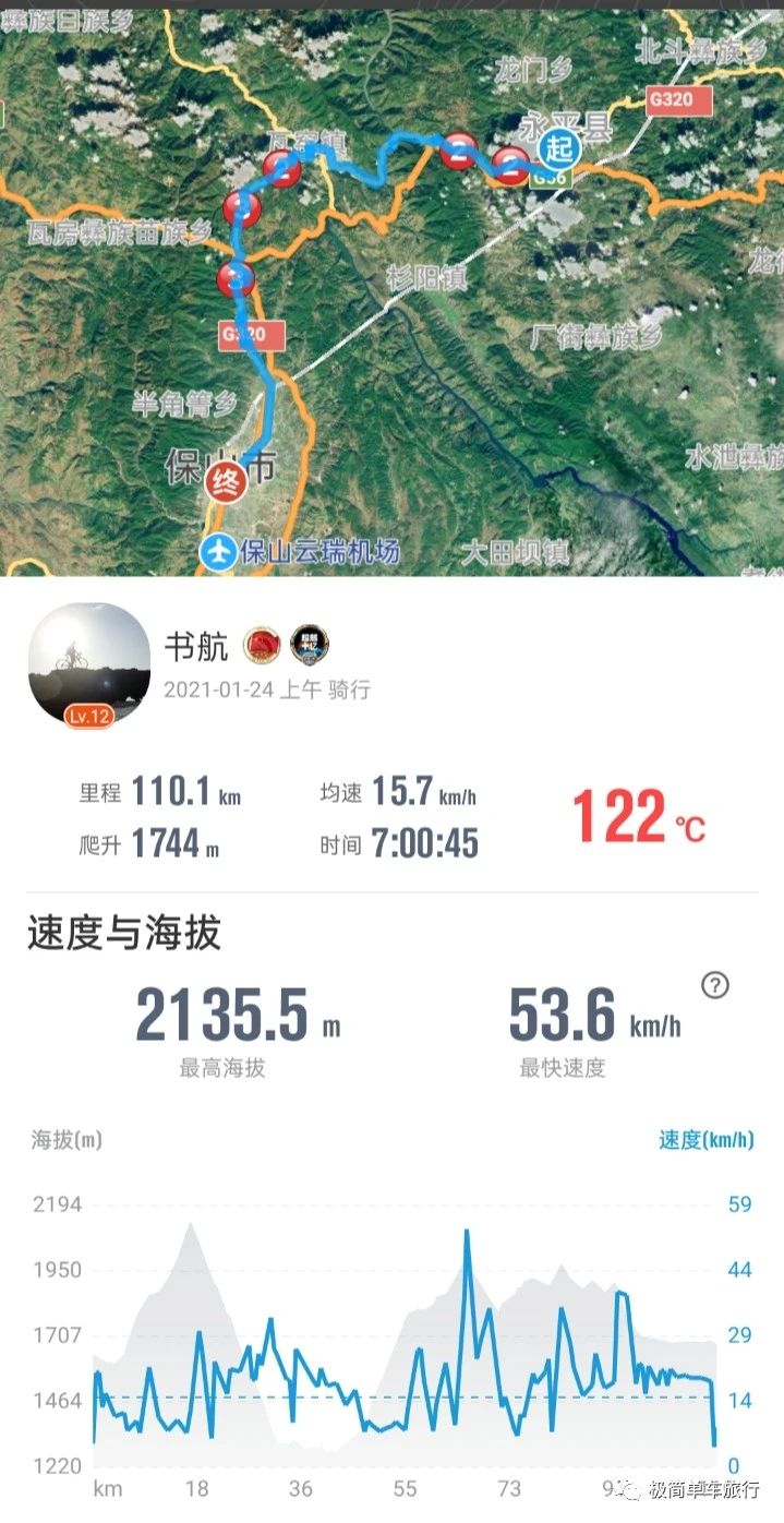 骑行云南D4：永平-保山  穿过大雾迎来大晴天