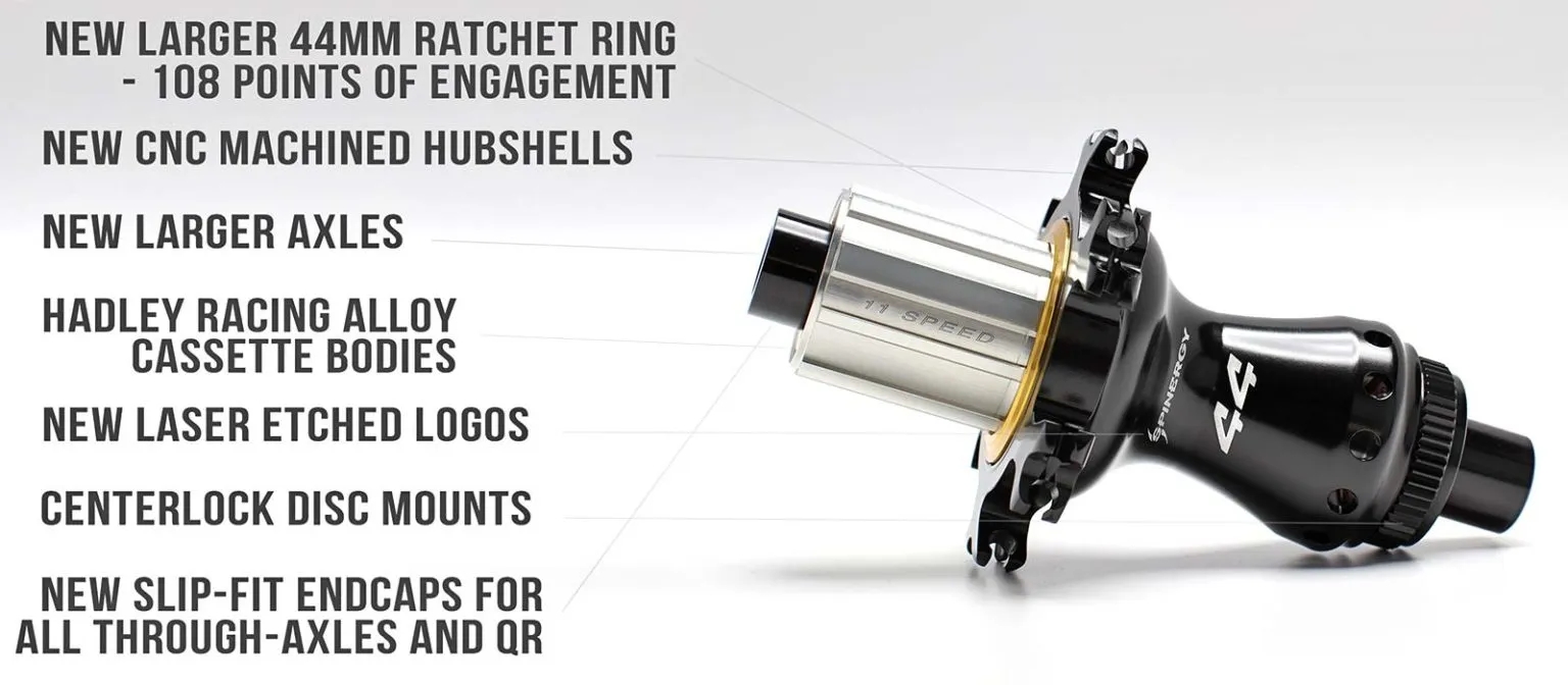 公路碟刹轮组全线换装 Spinergy发布新款44花鼓