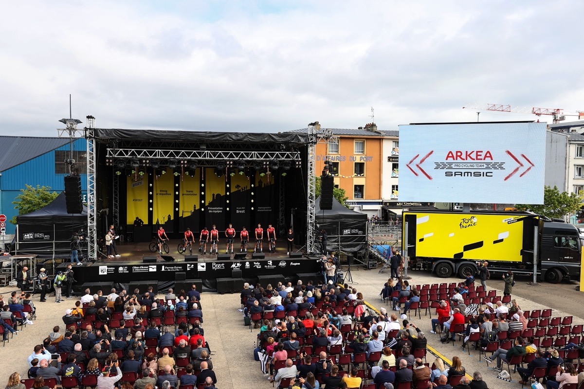 【图集】离开赛还有一天！2021环法车队亮相仪式