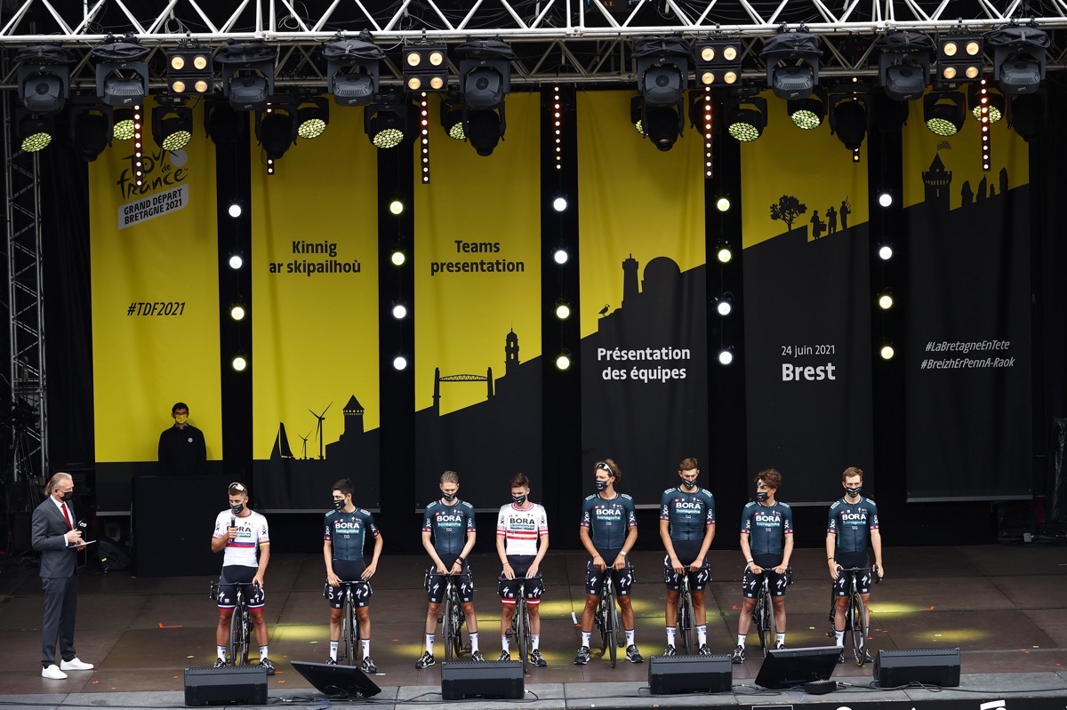 【图集】离开赛还有一天！2021环法车队亮相仪式