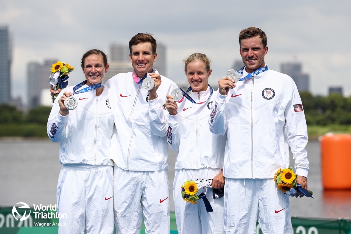 东京奥运会 | 男女铁三混合接力：英国队大获全胜