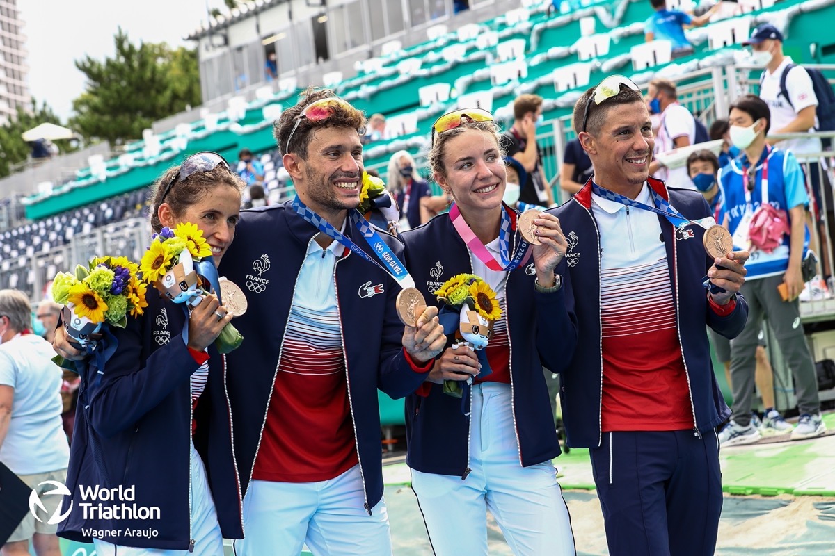 东京奥运会 | 男女铁三混合接力：英国队大获全胜