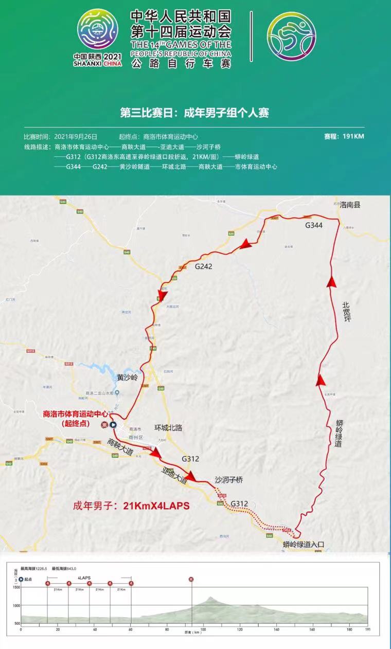 全运会开幕在即 14名业余车手集结公路/山地项目