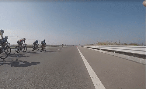 为期两天的2021黄河口公路自行车赛顺利结束,与职业队同台竞技是一次