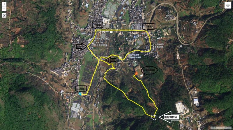 西翥街道2024年環沙朗山地自行車邀請賽d級