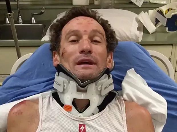 大铁赛前遭遇车祸颈椎骨折恢复仅半年马拉松跑出249