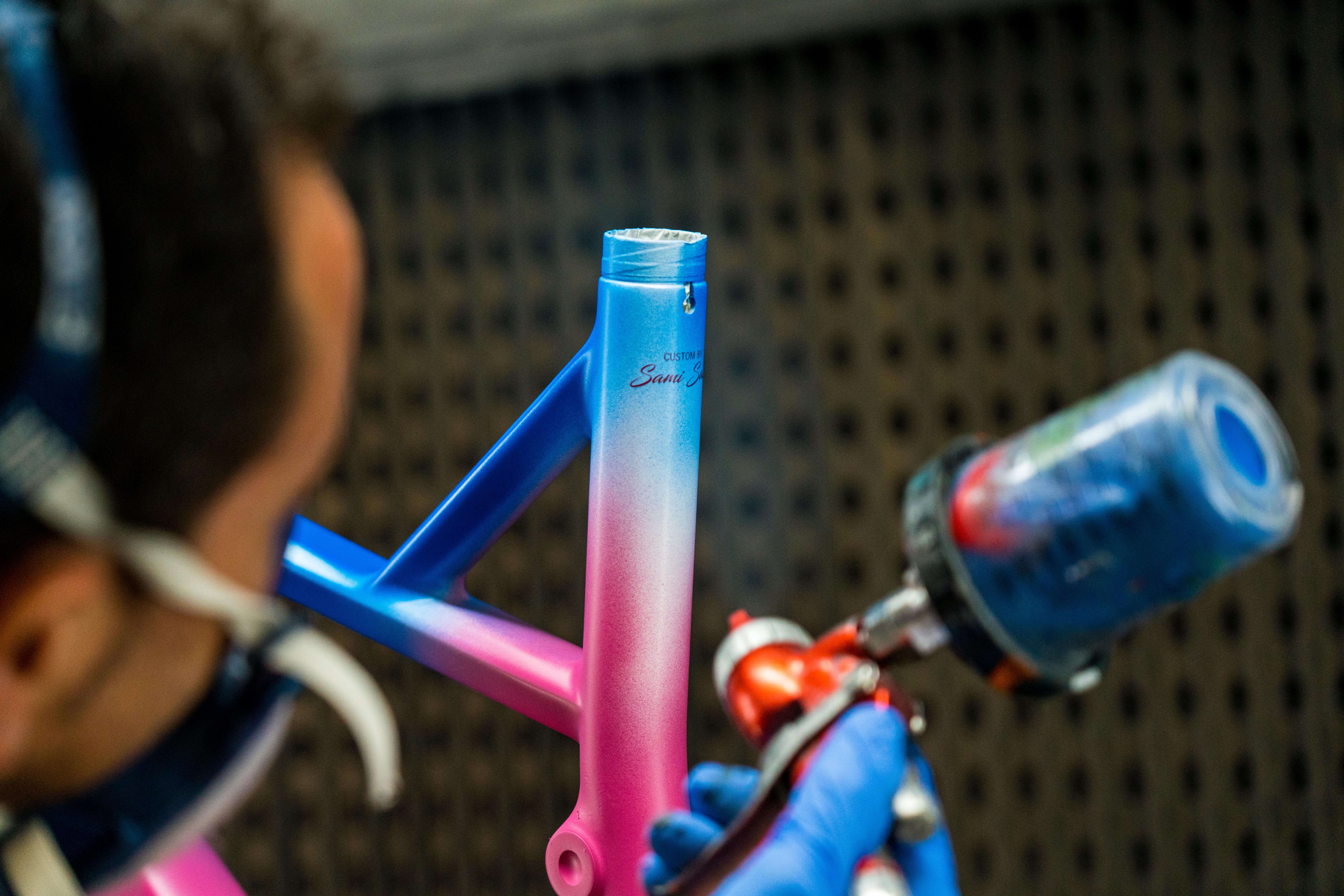 落日渐变色彩  涂装大师为Sami打造定制版涂装