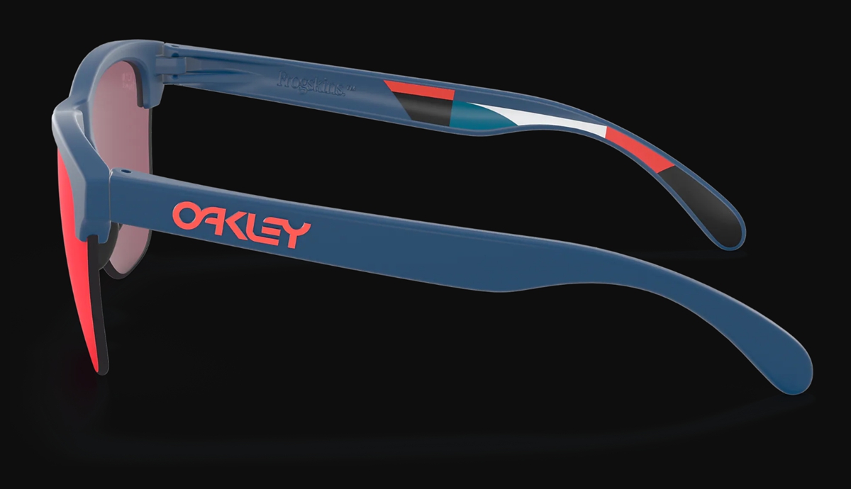 融入法国国旗元素 Oakley推出2021环法特别版眼镜