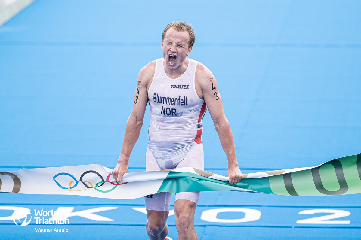 东京奥运会| 男子铁人三项 挪威选手终点逆转夺金