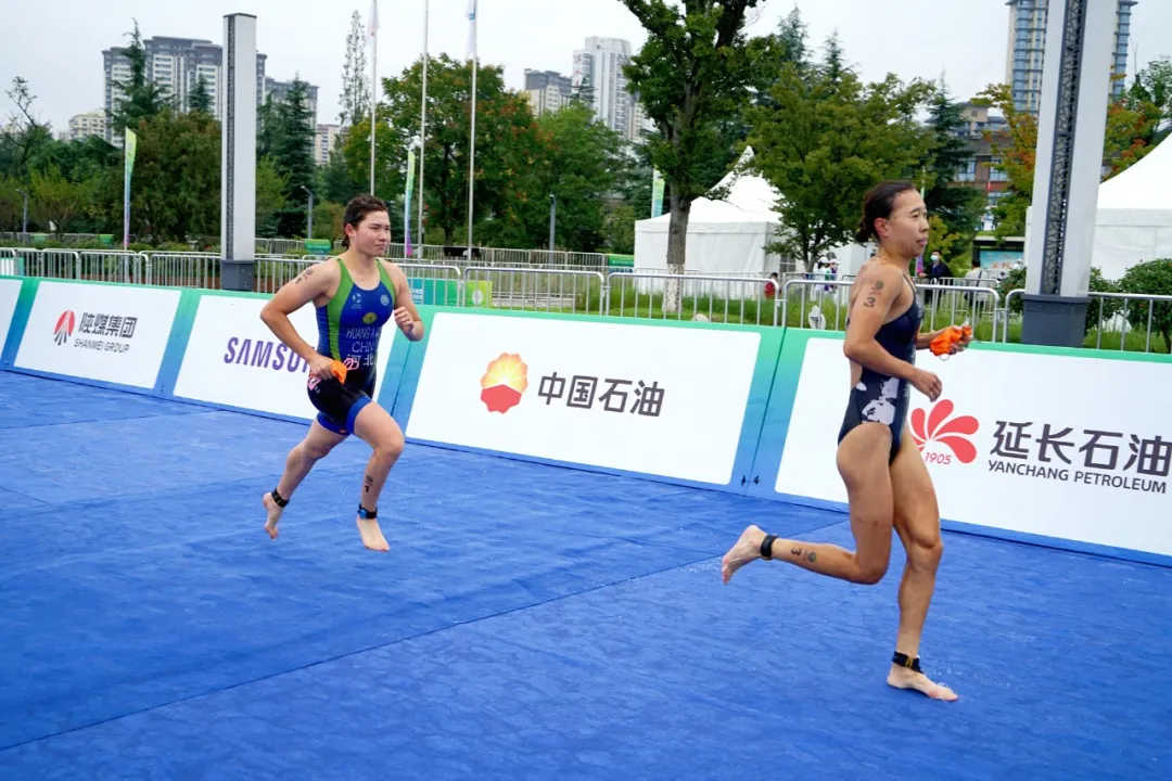 第十四届全运会 | 河北队包揽铁人三项男女个人赛冠军