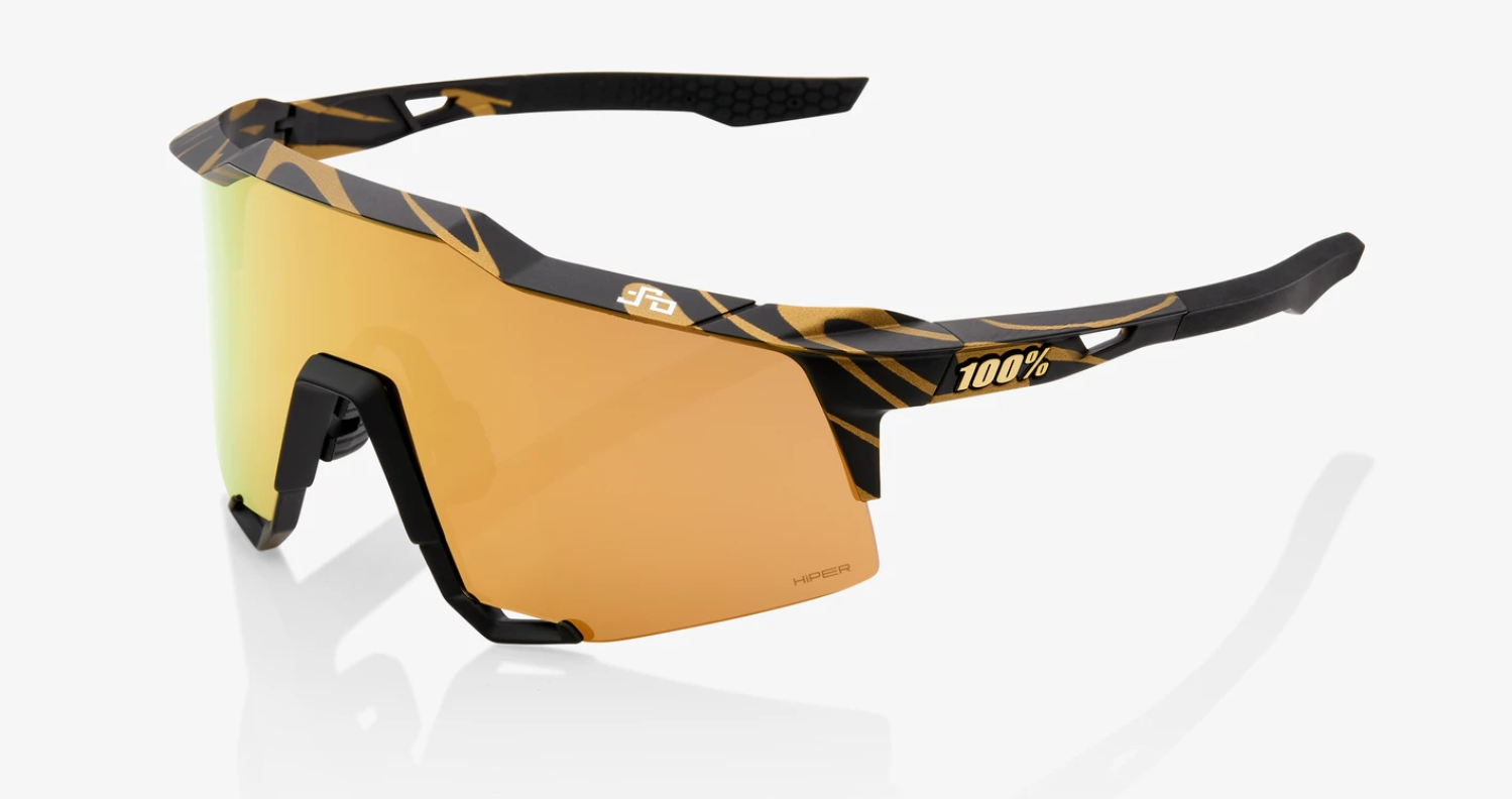 萨甘限量款 100%推出三款黑金系列骑行眼镜