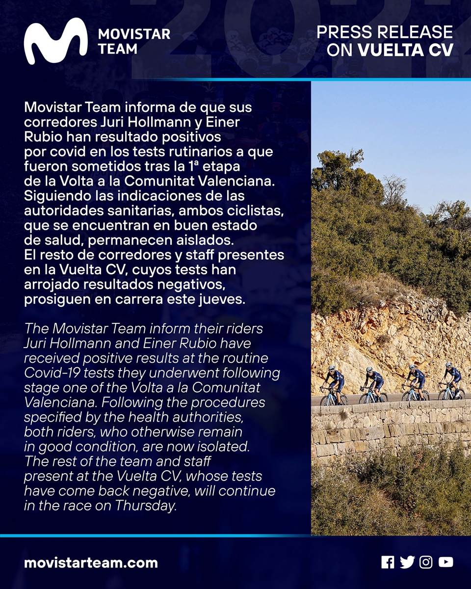 新冠确诊 单车交易车队全队退出环巴仑西亚赛