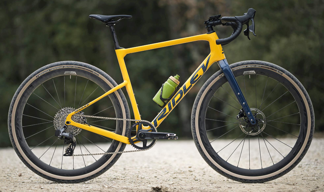 比利时自行车品牌ridley在2015年推出了x-trail砾石车,这是介于该品牌