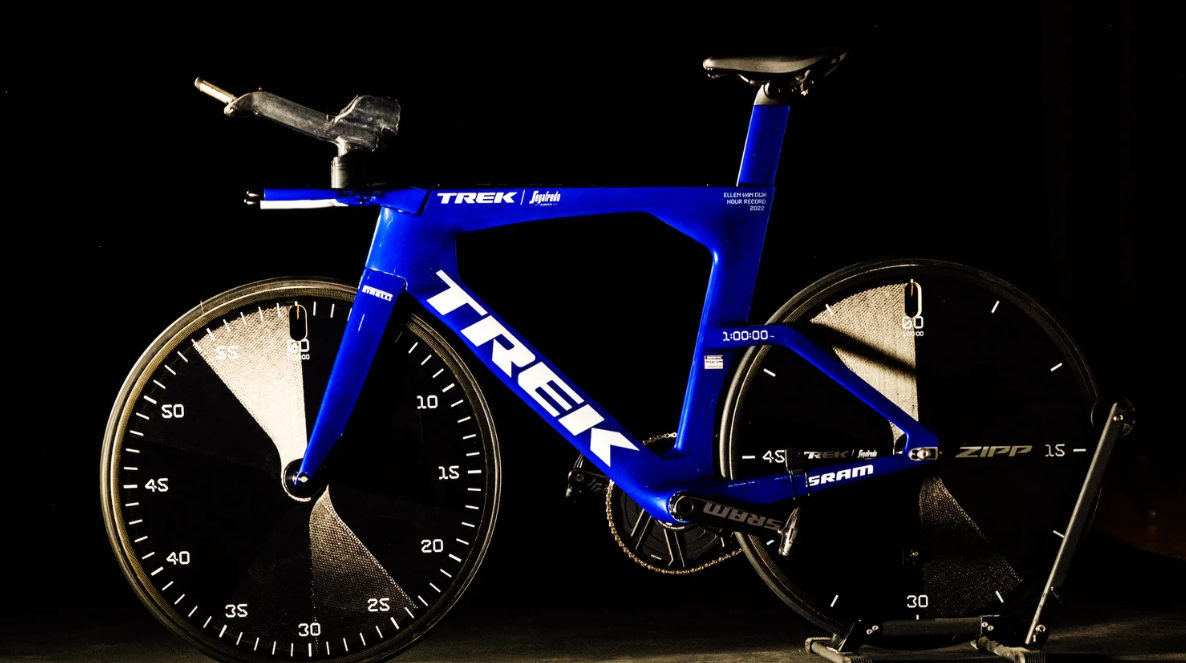 挑战世界纪录 范戴克的Trek Speed Concept战车