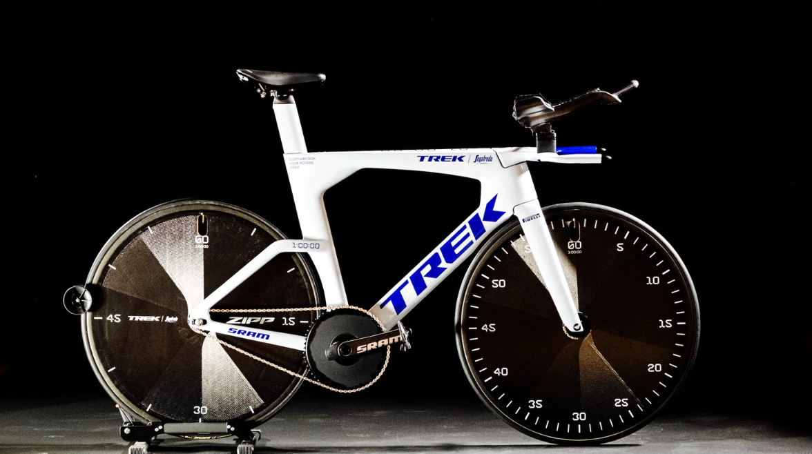 挑战世界纪录 范戴克的Trek Speed Concept战车
