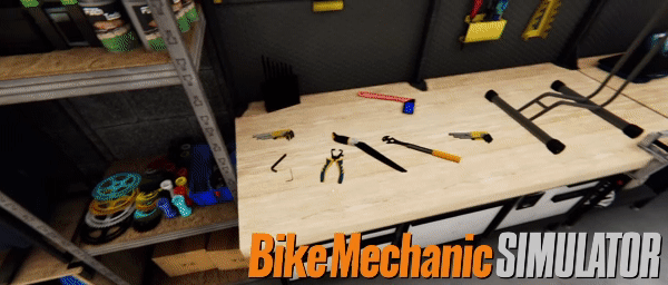 过把修车瘾  《自行车技师模拟器》上架游戏平台