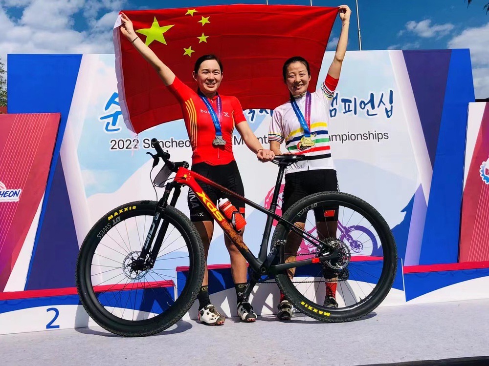 2022山地亚锦赛 中国队包揽女子组冠亚军