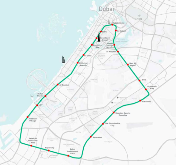 低碳环保 迪拜欲在2040年建成93公里自行车道