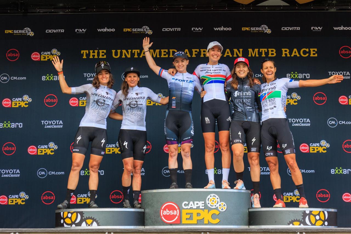 Cape Epic S1 男女组皆反转 尼诺组合夺黄衫