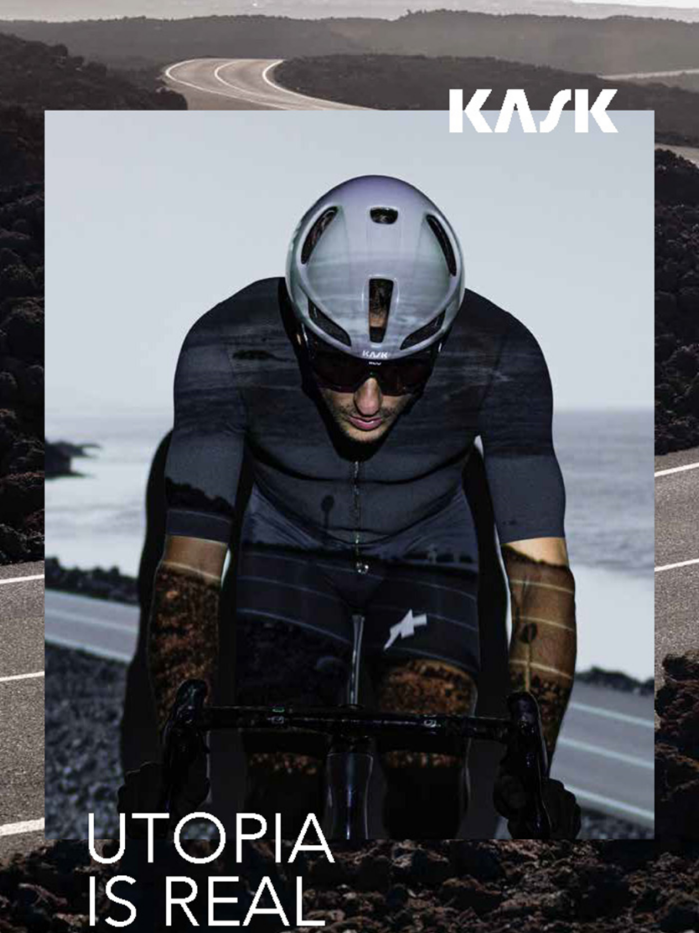 气动再升级  KASK 发布全新UTOPIA Y头盔